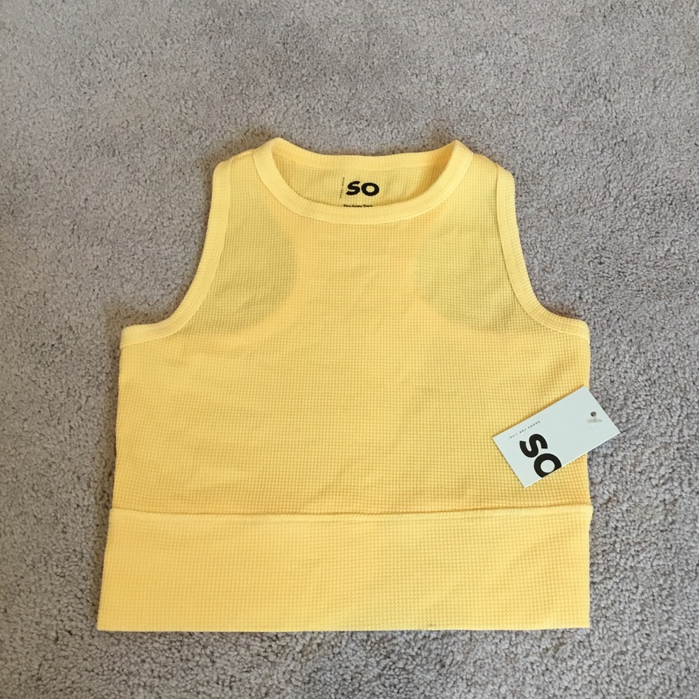 Yellow tank